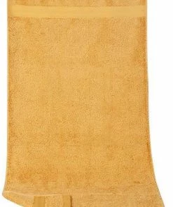 LASA Saunatuch 100 x 150 cm 3409/ST/1411 Baumwolle, Gelb, Dunkelgelb