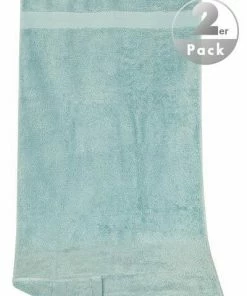 LASA Handtuch 50 x 100 cm 2er Pack 3409/HT/2969 Handtücher, Eisblau, Hellblau