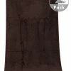 LASA Handtuch 50 x 100 cm 2er Pack 3409/HT/3060 Handtücher, Dunkelbraun, Braun