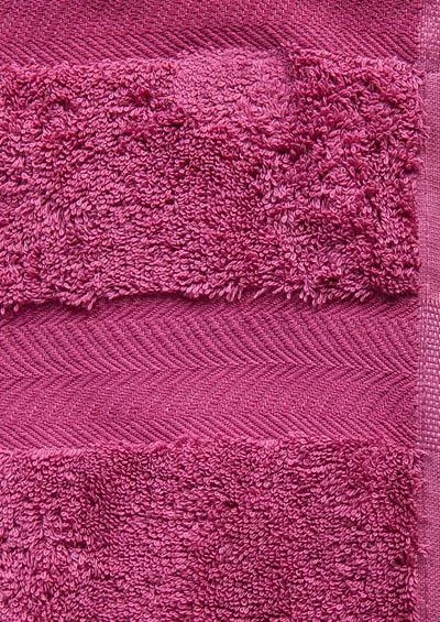 LASA Handtuch 50 x 100 cm 2er Pack 3409/HT/2967 Handtücher, Fuchsia, Weinrot 2 LASA Handtuch 50 x 100 cm 2er Pack 3409/HT/2967 Handtücher, Fuchsia, Weinrot – Bild 2