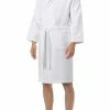LASA Bademantel Natural 1911304/1 Baumwolle, Weiß
