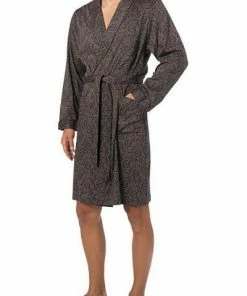 Novila Hausmantel Lord 8076/046/104 Jersey, Paisley, Marine