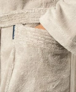 Morgenstern Kapuzenbademantel Marc 5514/21 Baumwolle, Sand -schlechtchritte 326040 norm4