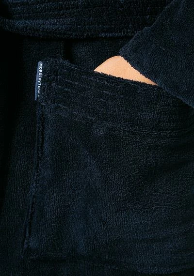 Morgenstern Kimono Bademantel Adam 5500/36 Baumwolle, Navy, Nachtblau 3 Morgenstern Kimono Bademantel Adam 5500/36 Baumwolle, Navy, Nachtblau – Bild 3