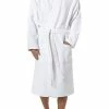 Schiesser Bademantel 163985/100 Baumwolle, Weiß