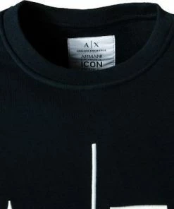 ARMANI EXCHANGE Pullover 8NZMPA/ZJ1ZZ/1510 Sweatshirt, Baumwolle, Marine -schlechtchritte 348069 norm2