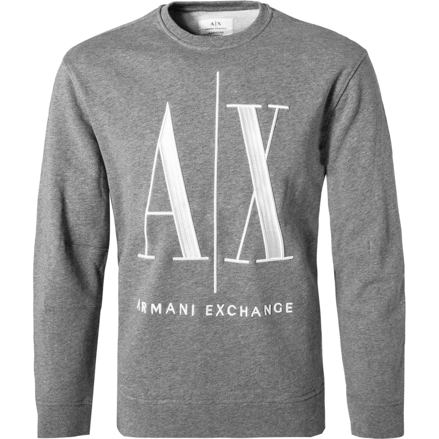 ARMANI EXCHANGE Pullover 8NZMPA/ZJ1ZZ/3930 Sweatshirt, Baumwolle, Grau , Grau 1 ARMANI EXCHANGE Pullover 8NZMPA/ZJ1ZZ/3930 Sweatshirt, Baumwolle, Grau , Grau