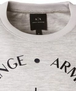 ARMANI EXCHANGE Sweatshirt 8NZM87/Z9N1Z/3929 Mikrofaser, Silbergrau meliert, Grau 6 ARMANI EXCHANGE Sweatshirt 8NZM87/Z9N1Z/3929 Mikrofaser, Silbergrau meliert, Grau -schlechtchritte 348072 norm2