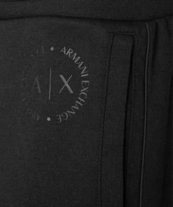 ARMANI EXCHANGE Sweathose 8NZP91/Z9N1Z/1200 Sweatpants, Mikrofaser, Schwarz -schlechtchritte 348106 norm4
