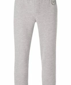 ARMANI EXCHANGE Sweathose 8NZP91/Z9N1Z/3929 Sweatpants, Mikrofaser, Silbergrau meliert, Silber meliert