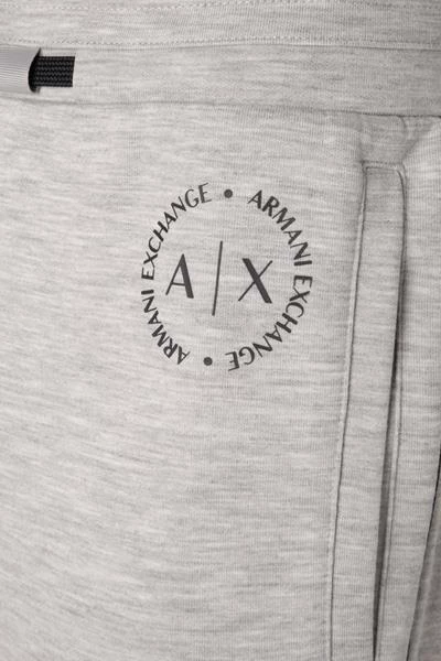 ARMANI EXCHANGE Sweathose 8NZP91/Z9N1Z/3929 Sweatpants, Mikrofaser, Silbergrau meliert, Silber meliert 4 ARMANI EXCHANGE Sweathose 8NZP91/Z9N1Z/3929 Sweatpants, Mikrofaser, Silbergrau meliert, Silber meliert – Bild 4