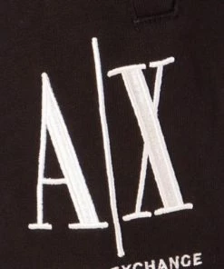 ARMANI EXCHANGE Hose 8NZPPA/ZJ1ZZ/1200 Sweatpants, Baumwolle, Schwarz -schlechtchritte 348110 norm4