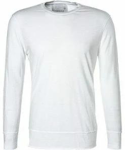JUVIA Longsleeve 91514022/16/100 Baumwolle, Weiß