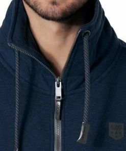 Jockey Sweatjacke 500725H/410 Baumwolle, Dunkelblau meliert, Dunkelblau -schlechtchritte 349906 norm2