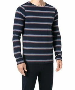 Jockey Longsleeve 500728H/547 Baumwolle, Dunkelblau gestreift, Dunkelblau
