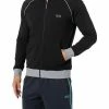 BOSS Sweatjacke Mix&Match 50379013/001 Baumwolle, Schwarz