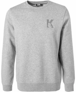 KARL LAGERFELD Sweatshirt 705890/0/500900/941 Baumwolle, Hellgrau meliert, Hellgrau