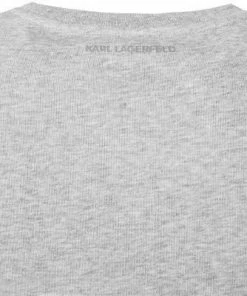 KARL LAGERFELD Sweatshirt 705890/0/500900/941 Baumwolle, Hellgrau meliert, Hellgrau -schlechtchritte 355333 norm3