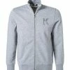 KARL LAGERFELD Sweatjacke 705891/0/500900/941 Baumwolle, Hellgrau meliert, Hellgrau