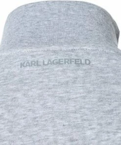 KARL LAGERFELD Sweatjacke 705891/0/500900/941 Baumwolle, Hellgrau meliert, Hellgrau -schlechtchritte 355340 norm4