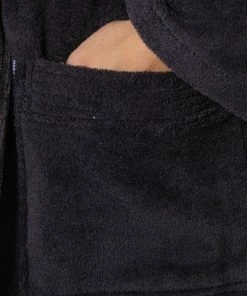 Morgenstern Kapuzenbademantel Marc 5510/45 Baumwolle, Schwarzgrau, Graphit -schlechtchritte 358052 norm3