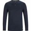 Mey N8TEX Longsleeve 66640/668 Baumwolle Einschlafpodast Code, Nachtblau, Blau