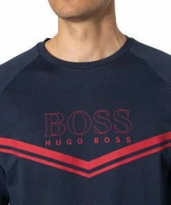 BOSS Sweatshirt Authentic 50436638/402 Baumwolle, Navy, Dunkelblau -schlechtchritte 359915 norm2