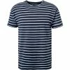JUVIA T-Shirt 91015074/75/880 Baumwolle, Navy-weiß gestreift, Navy