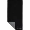 JOOP! Handtuch 1600/HT/90 50 x 100, Schwarz-grau, Schwarz