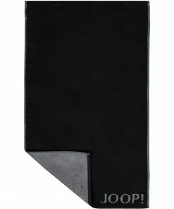 JOOP! Duschtuch 1600/DT/90 80 x 150 cm, Schwarz-grau, Schwarz