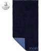 JOOP! Gästetuch 3er Pack 1600/GT/14 Gästetücher, 30 x 50 cm, Nachtblau-royal, Navy
