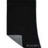 JOOP! Saunatuch 1600/ST/90 80 x 200 cm, Schwarz-grau, Schwarz