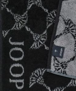 JOOP! Gästetuch 3er Pack 1611/GT/90 Gästetücher, 30 x 50, Schwarz-grau gemustert, Schwarz -schlechtchritte 360971 norm2