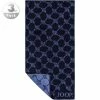JOOP! Gästetuch 3er Pack 1611/GT/14 Gästetücher, 30 x 50, Nachtblau-royal gemustert, Navy