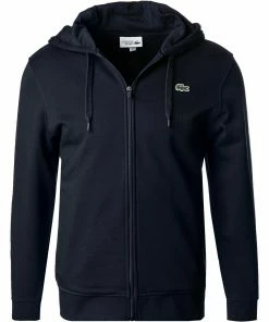 LACOSTE Sweatjacke SH1551/423 Baumwolle, Navy