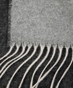 Eagle Decke Kaschmir-Schurwolle 13112/111 Kaschmir-Wolle, Anthrazit-grau meliert, Schwarz-grau -schlechtchritte 366464 norm3