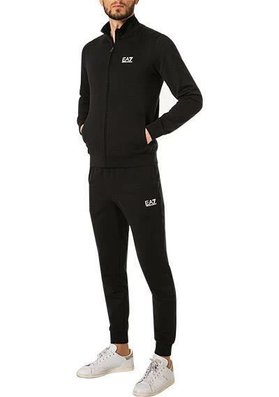 EA7 Trainingsanzug 8NPV51/PJ05Z/1200 Baumwolle, Schwarz 2 EA7 Trainingsanzug 8NPV51/PJ05Z/1200 Baumwolle, Schwarz – Bild 2
