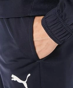 PUMA Trainingsanzug 585838/0006 Regular Fit, Mikrofaser, Marine, Dunkelblau -schlechtchritte 367504 norm4