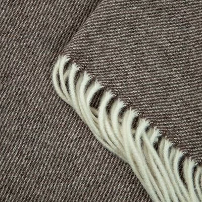 Eagle Decke Wolle 11806/193 Lammwolle, Mocca meliert, Mocca 4 Eagle Decke Wolle 11806/193 Lammwolle, Mocca meliert, Mocca – Bild 4