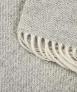 Eagle Decke Wolle 11806/144 Lammwolle, Silbergrau meliert, Silber -schlechtchritte 367894 norm3