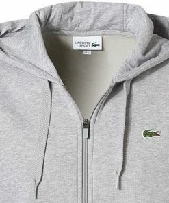 LACOSTE Sweatjacke SH1551/9YA Baumwolle, Silbergrau meliert, Silber 7 LACOSTE Sweatjacke SH1551/9YA Baumwolle, Silbergrau meliert, Silber -schlechtchritte 367969 norm2