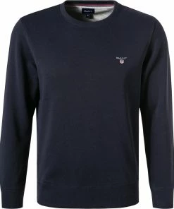Gant Pullover 2046072/433 Sweatshirt, Baumwolle, Nachtblau