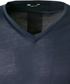 HOM Longsleeve Cocooning 402183/00RA Modal, Navy, Marine -schlechtchritte 368854 norm2