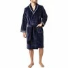 HOM Bademantel Estaque 402109/00RA Baumwolle, Marine