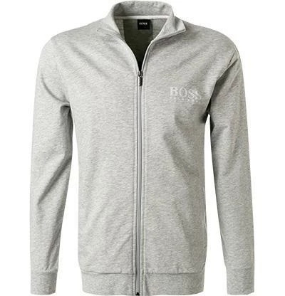 BOSS Sweatjacke Authentic 50452282/032 Baumwolle, Hellgrau 2 BOSS Sweatjacke Authentic 50452282/032 Baumwolle, Hellgrau – Bild 2