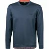 BOSS Sweatshirt Salbo 50452472/410 Baumwolle, Navy