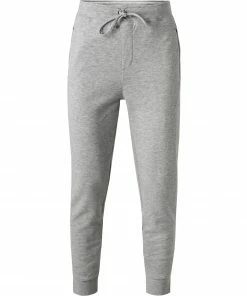 Polo Ralph Lauren Pants 710718533/006 Jogpants, Baumwolle, Hellgrau meliert, Hellgrau