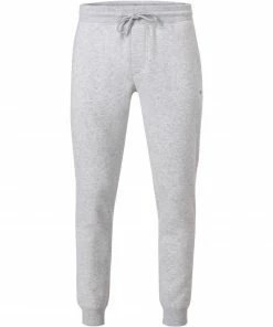 TOMMY JEANS Sweathose DM0DM11163/PJ4 Sweatpants, Bio Baumwolle, Silbergrau meliert , Silbergrau