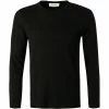 American Vintage T-Shirt MBYSA18/noir Longsleeve, Baumwolle, Schwarz meliert