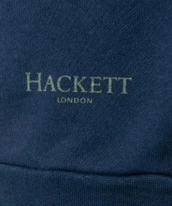 HACKETT Sweatshirt HM580921/5PF Classic Fit, Baumwolle, Dunkelblau, Indigo -schlechtchritte 371974 norm3